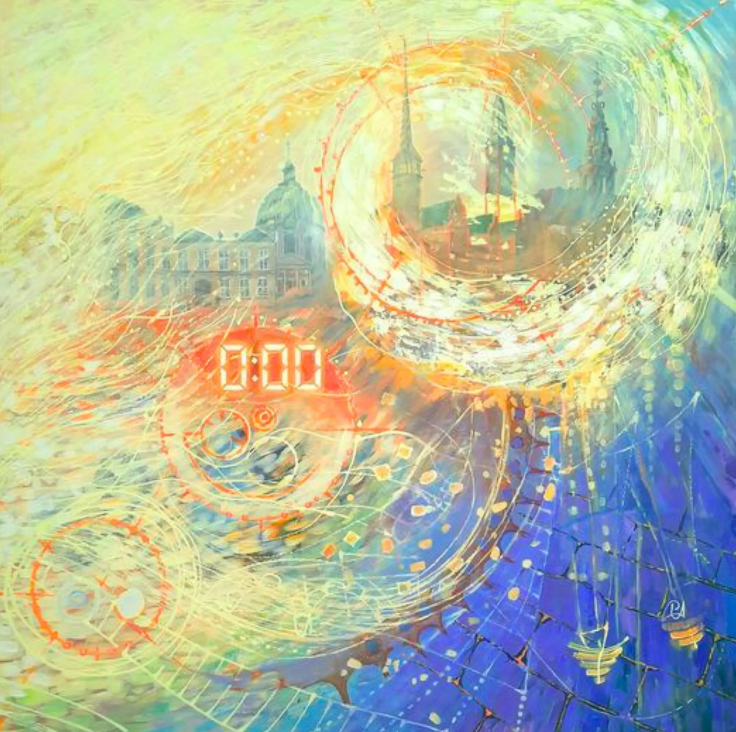  painting of Iryna Makhovska