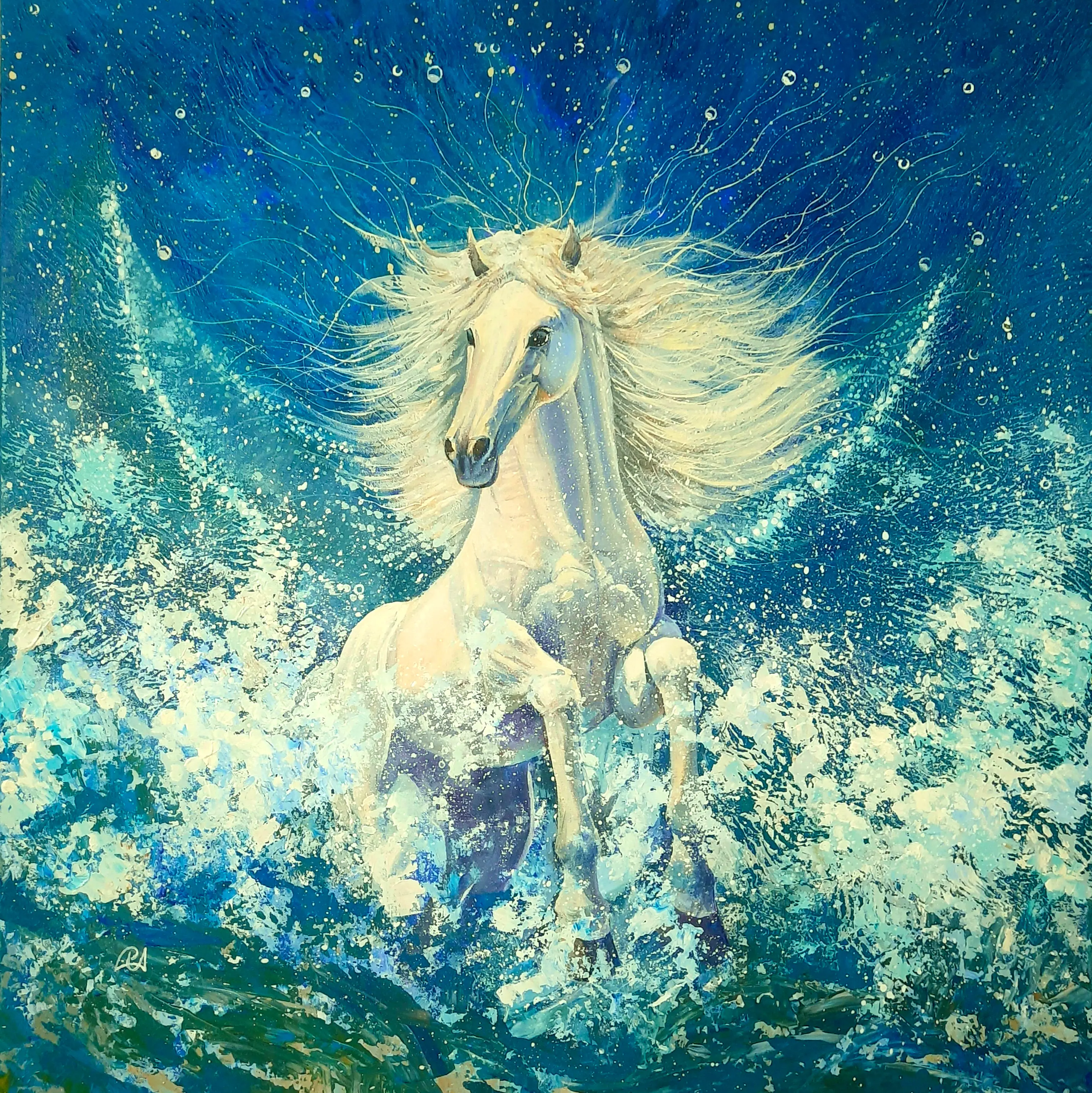  painting of Iryna Makhovska